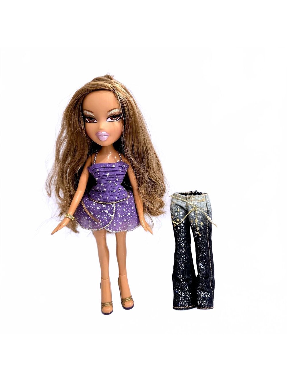 Bratz Passion 4 Fashion Yasmin 2006 1st Edition Dress Jeans Shoes MGA